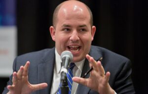Brian Stelter Speaking at Event