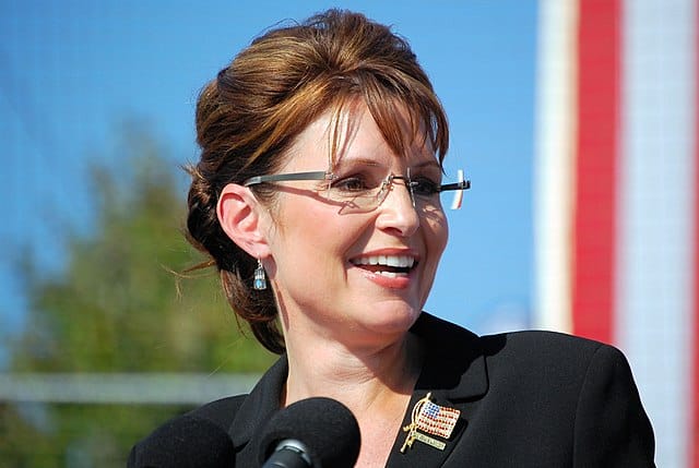 Sarah Palin Gives Speech at Elon