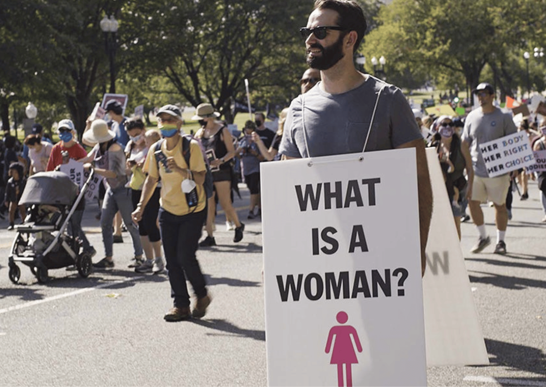 Matt Walsh in 'What Is A Woman?'