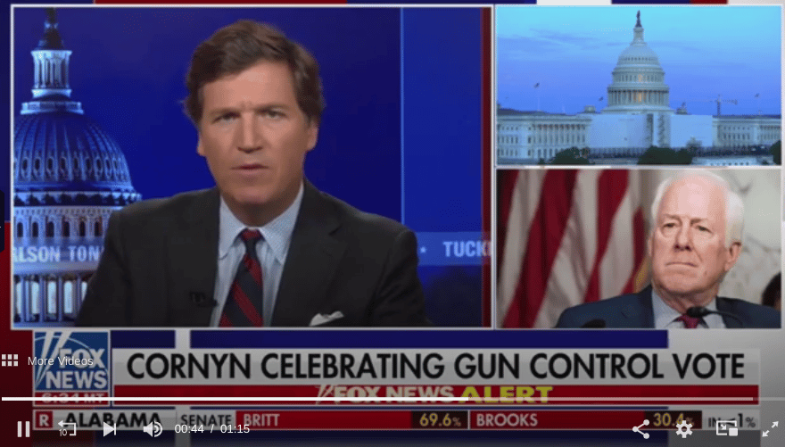 Tucker Rips Cornyn As Sell-Out, ‘Subversion Of Democracy’