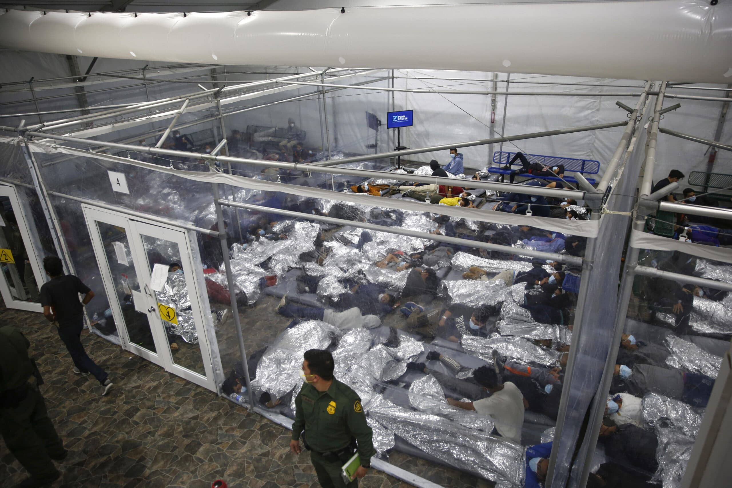 Kids in cages at the border