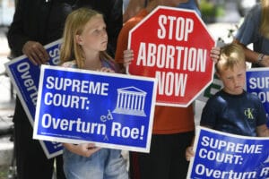 Supreme Court pro-life protest