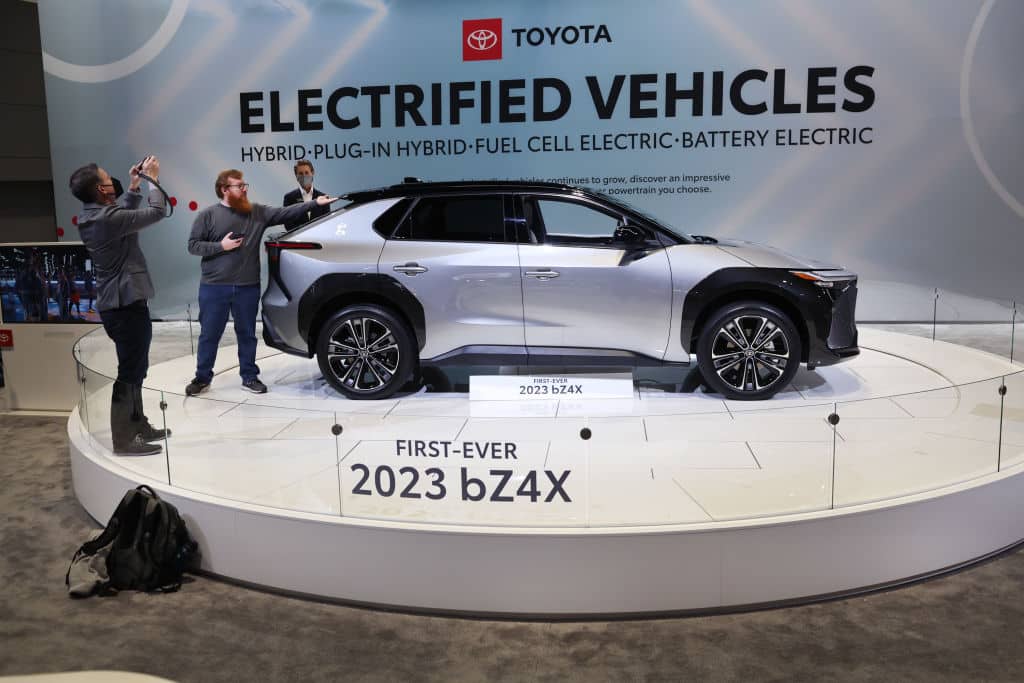 Toyota electric vehicle