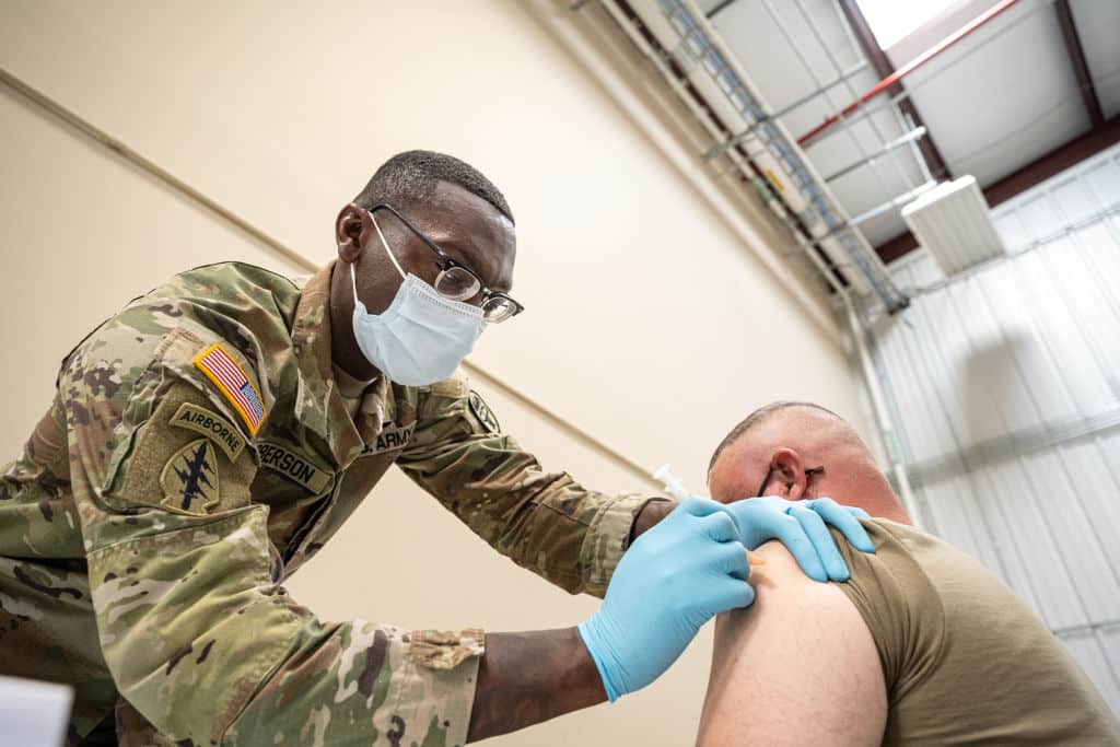 Military COVID vaccines
