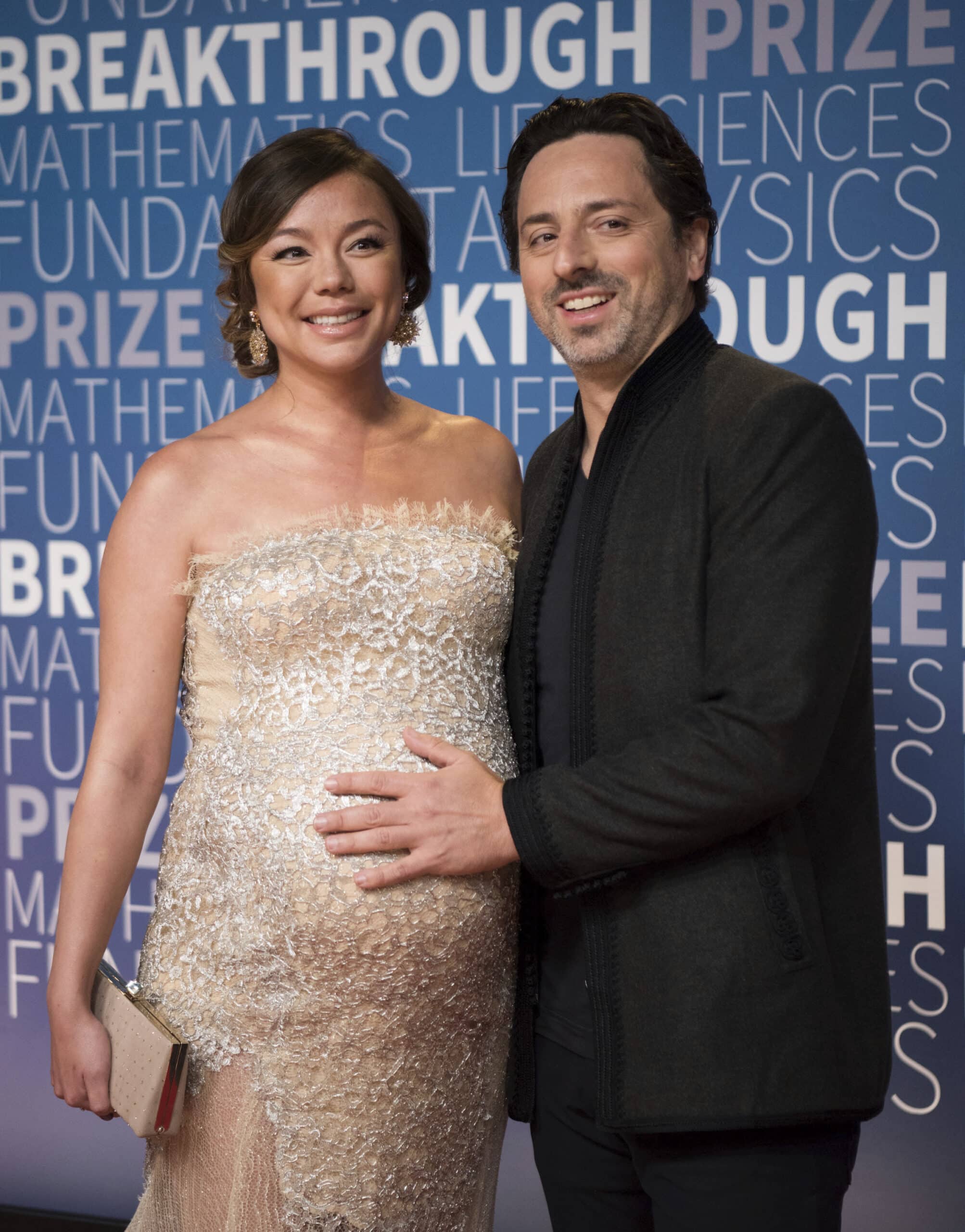 Sergey Brin and wife Nicole Shanahan