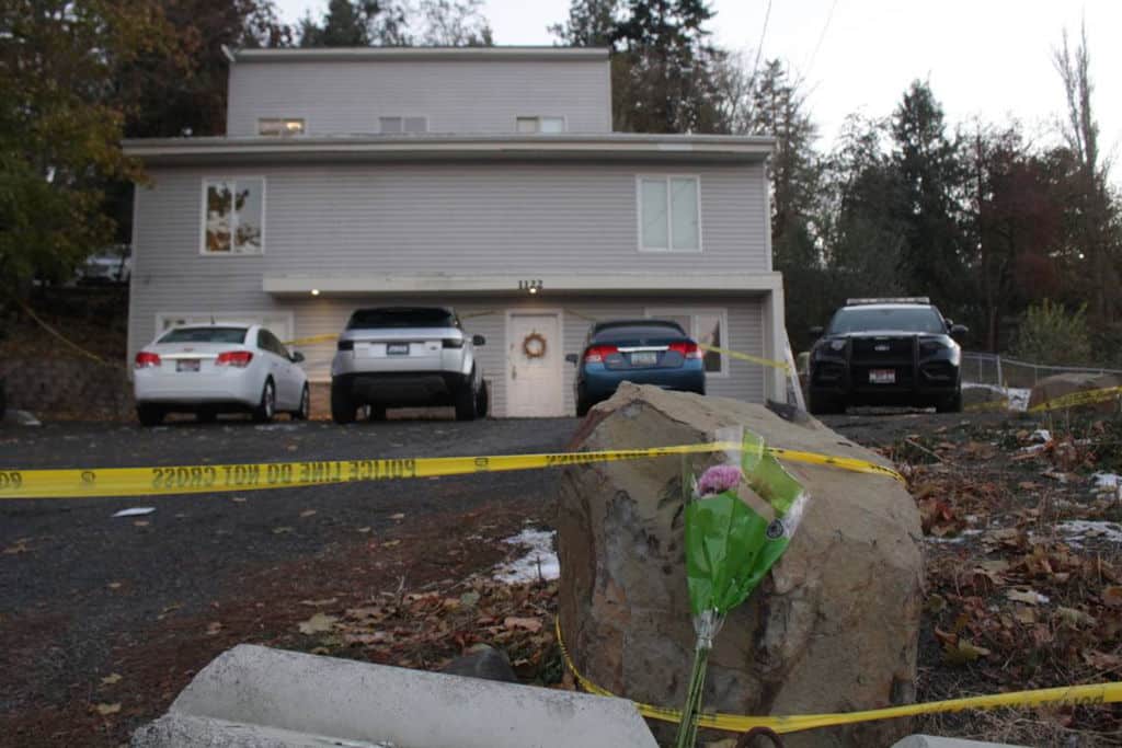 Four University of Idaho students were found dead Sunday, Nov. 13, 2022. Police are investigating the deaths as a crime. (Angela Palermo/Idaho Statesman/Tribune News Service via Getty Images)